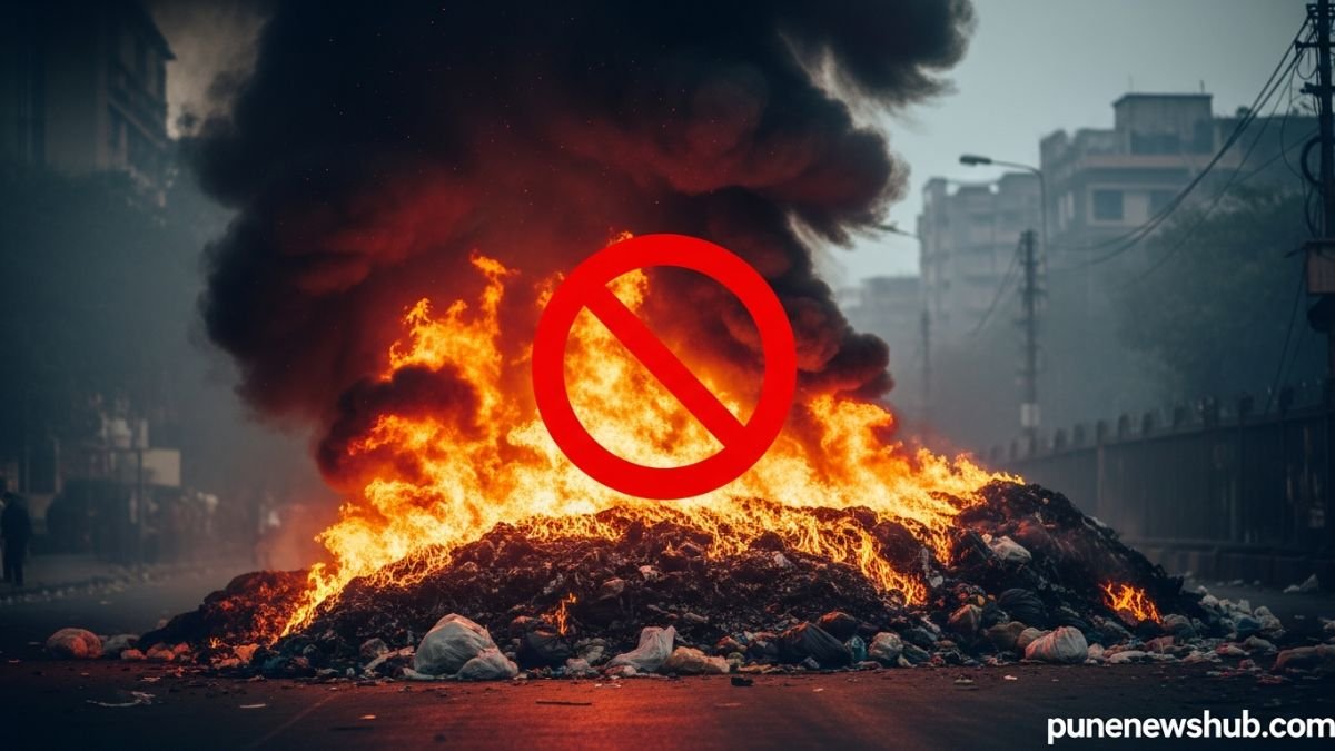 Pune Waste Burning