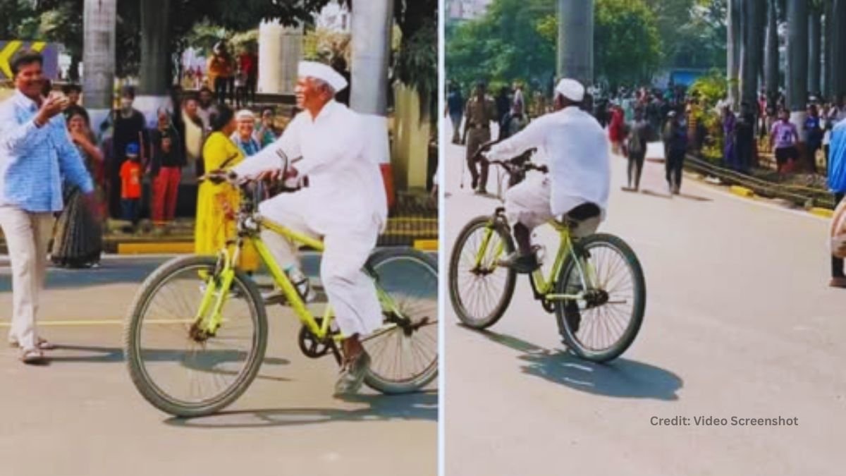70-year-old cyclist Pune Grand Tour
