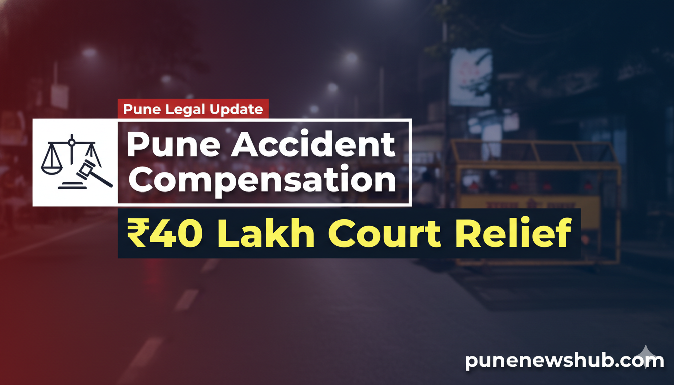 Pune Accident Compensation court order granting ₹40 lakh to parents of road accident victim