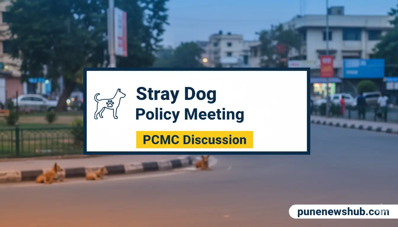 PCMC Stray Dog Policy Meeting discussion on stray dog management