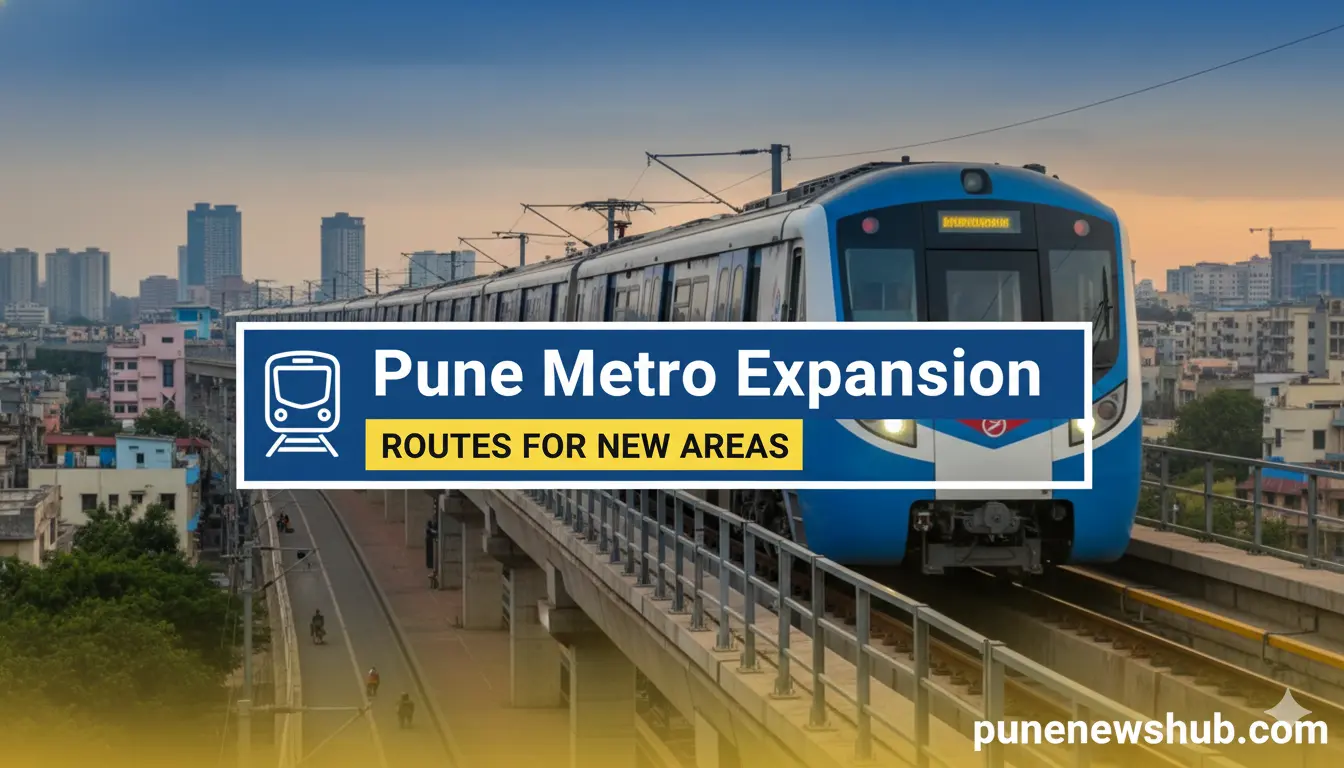 Pune Metro Expansion Plan to extend metro routes to new city areas