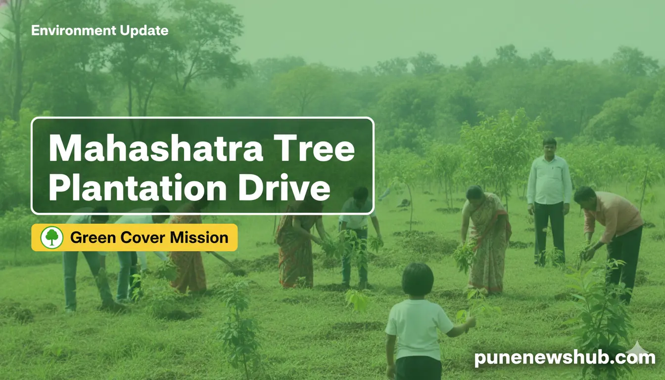 Maharashtra Tree Plantation Drive environmental initiative